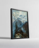 Red Ornament Tree Poster Tablosu