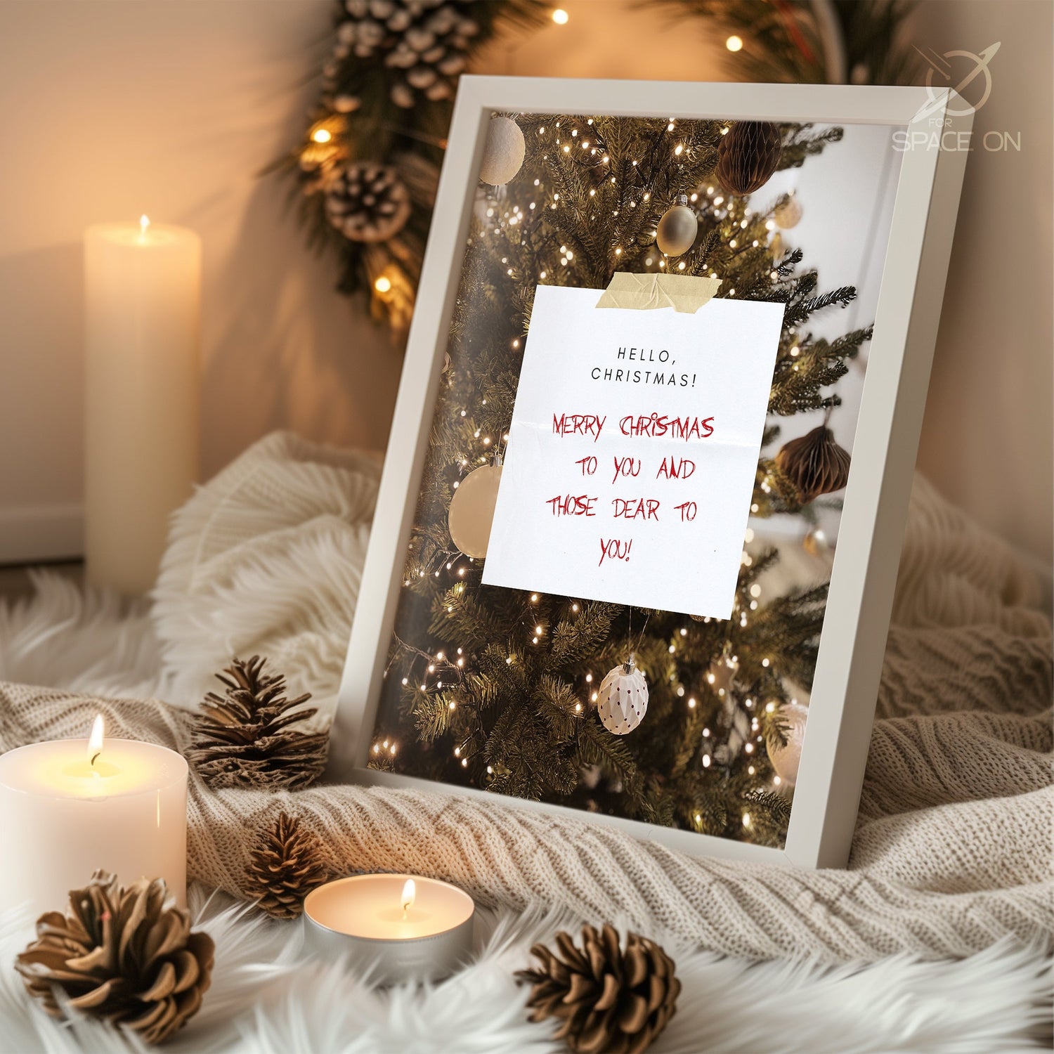 Red Panda Snow Poster Tablosu