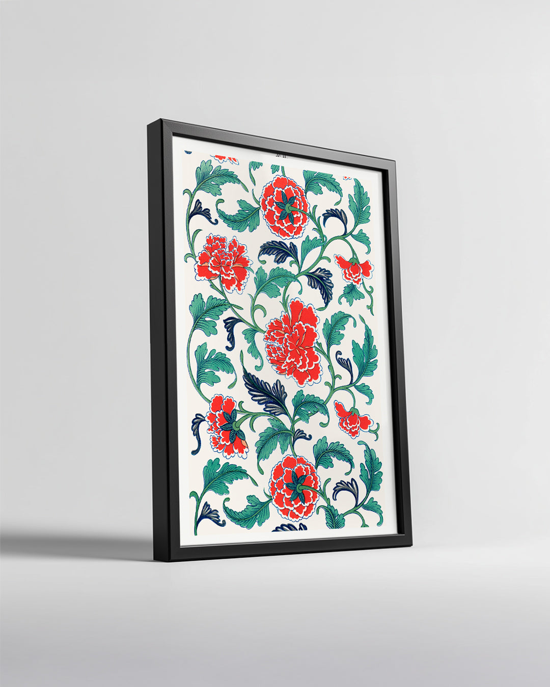 Red Peony Poster Tablosu
