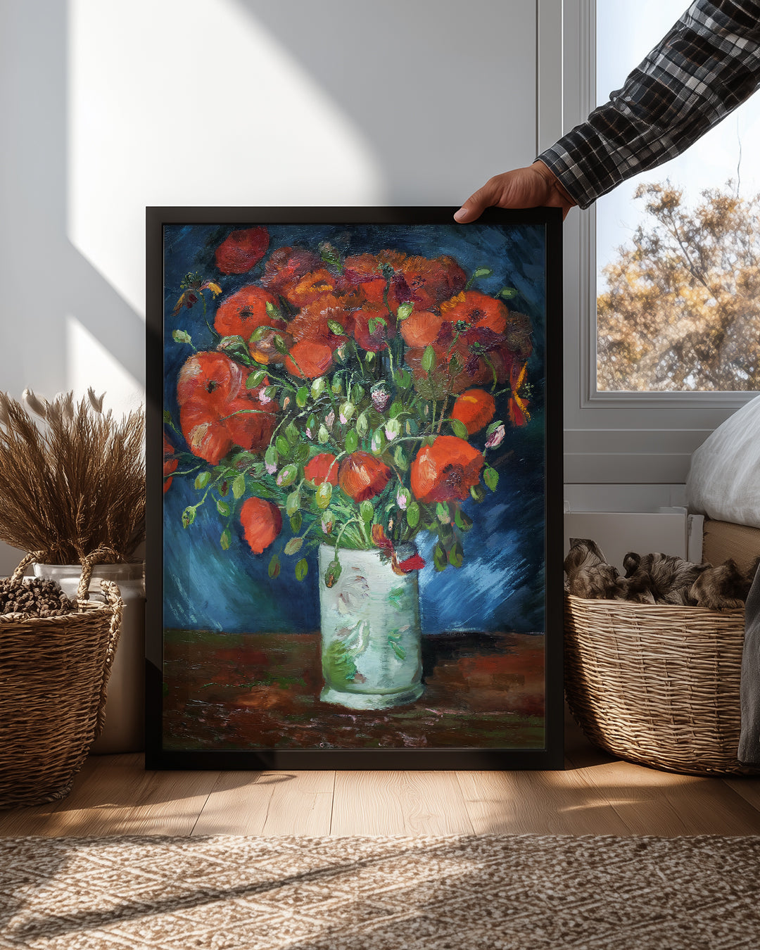 Red Poppies Poster Tablosu