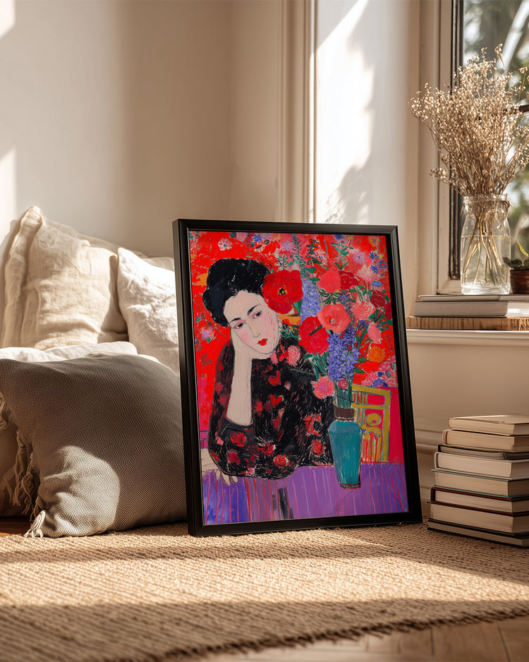 Red Poppy Poster Tablosu