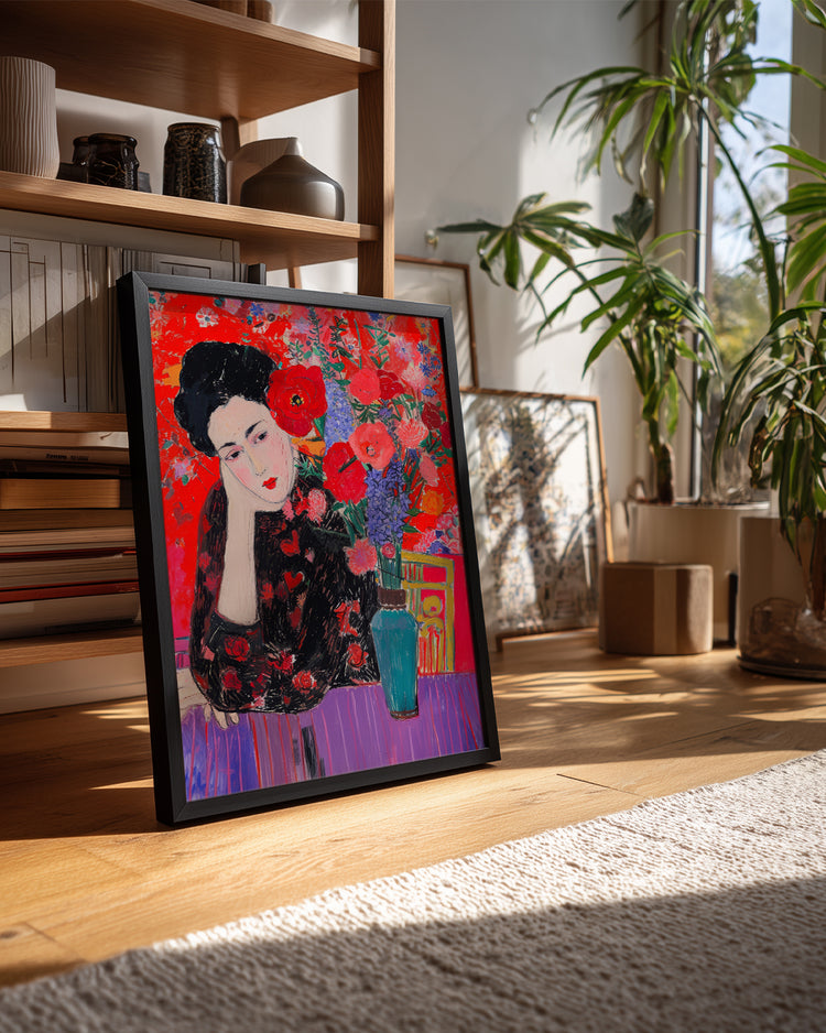 Red Poppy Poster Tablosu