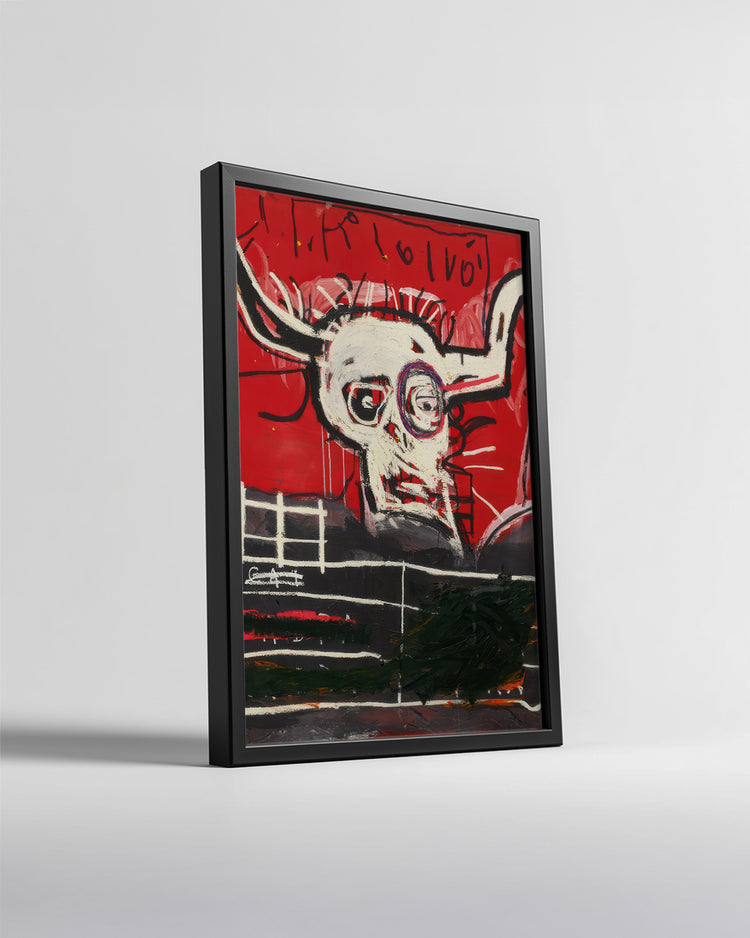 Red Skull Poster Tablosu