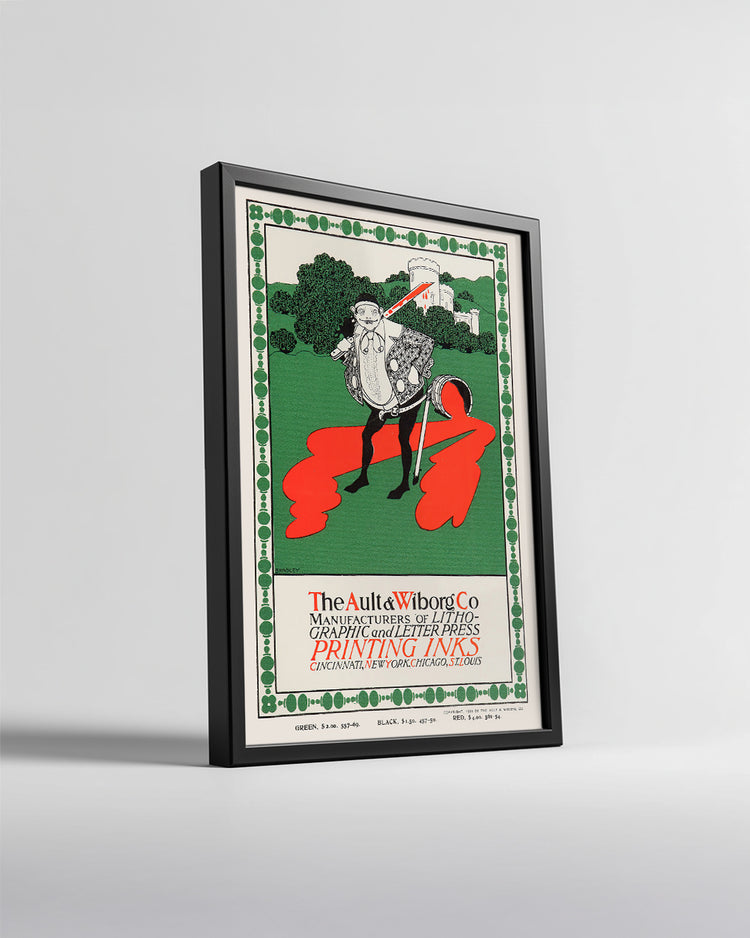 Red Spill Poster Tablosu