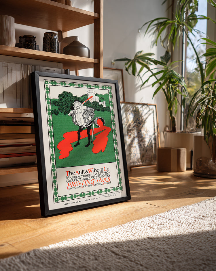 Red Spill Poster Tablosu