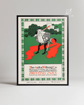 Red Spill Poster Tablosu