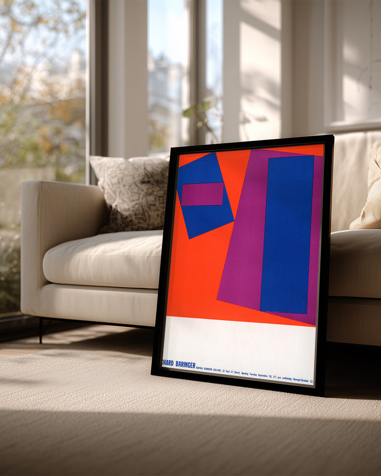 Red Square Poster Tablosu