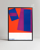 Red Square Poster Tablosu