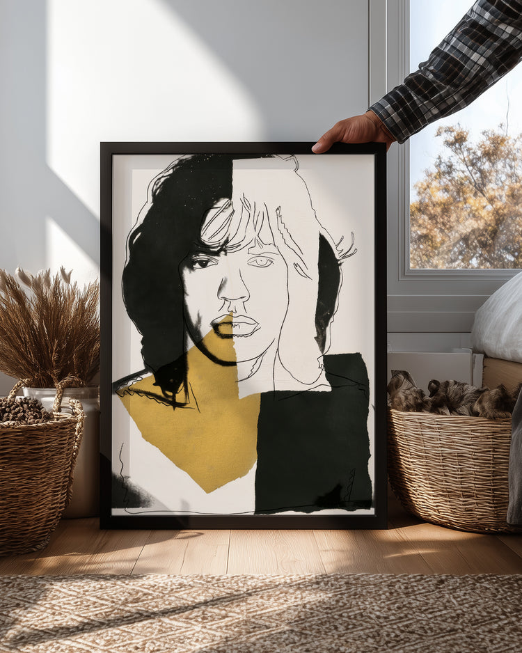 Red Warhol Poster Tablosu