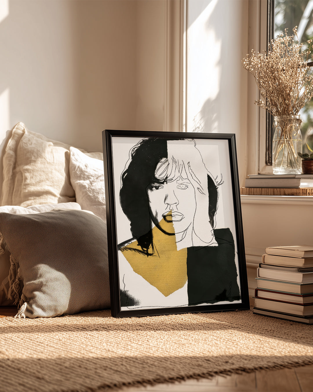 Red Warhol Poster Tablosu