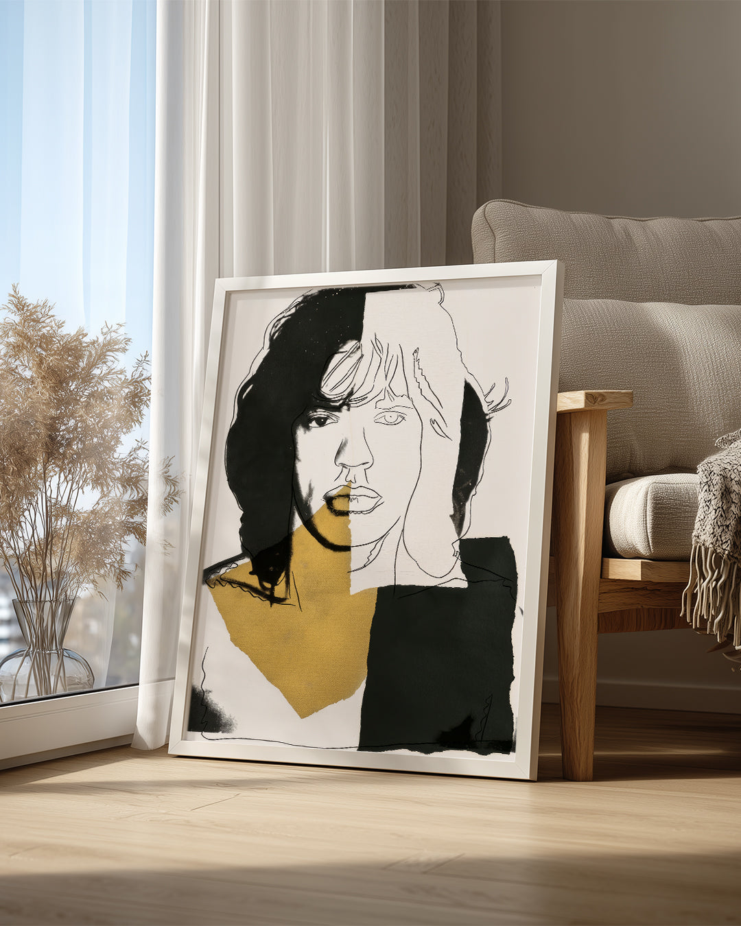 Red Warhol Poster Tablosu