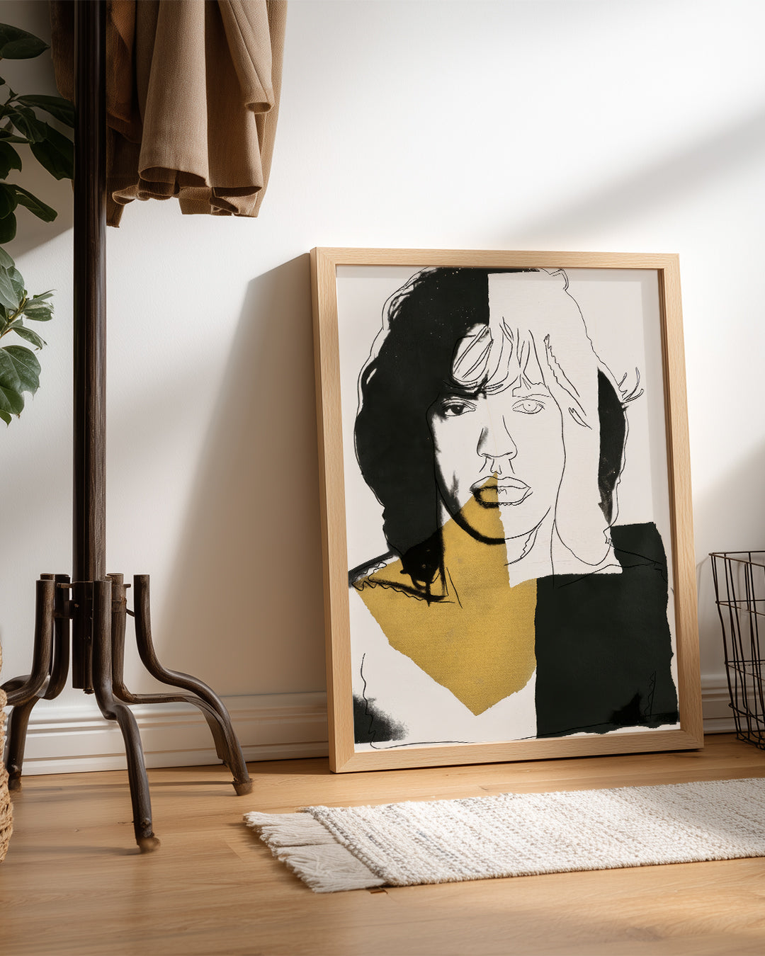 Red Warhol Poster Tablosu