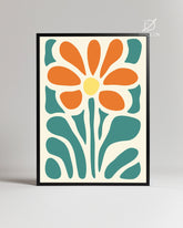 Retro Motif Poster Tablosu