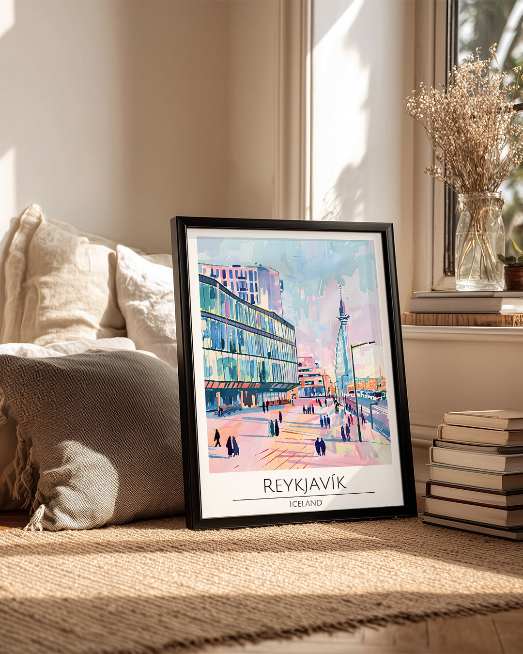 Reykjavik İzlanda Poster Tablosu