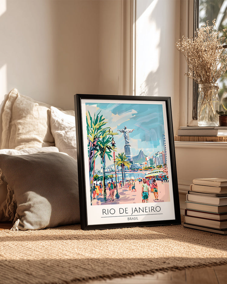 Rio De Janeiro Brezilya Poster Tablosu