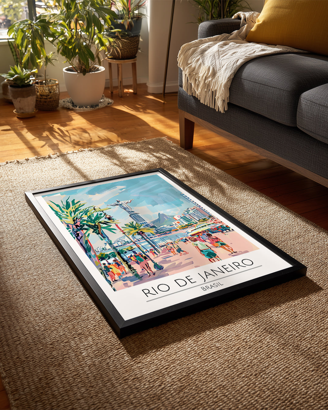 Rio De Janeiro Brezilya Poster Tablosu