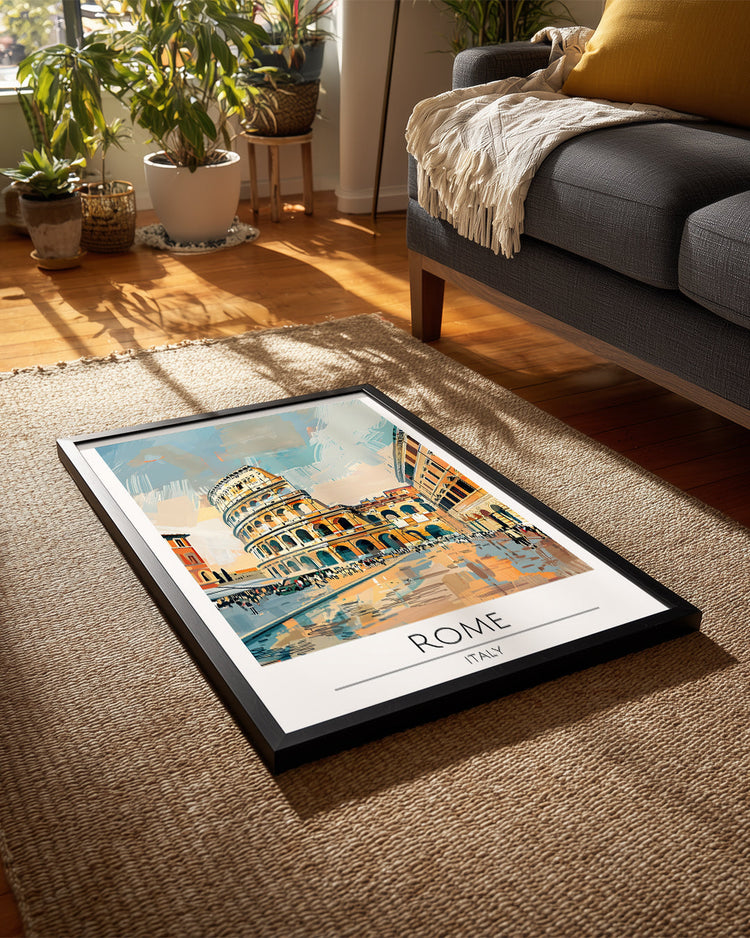 Roma İtalya Poster Tablosu