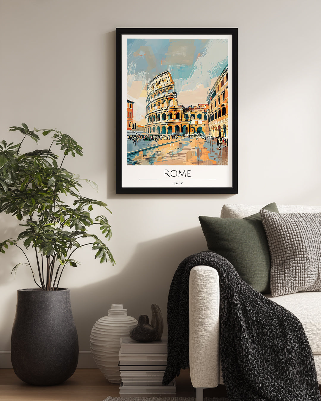 Roma İtalya Poster Tablosu