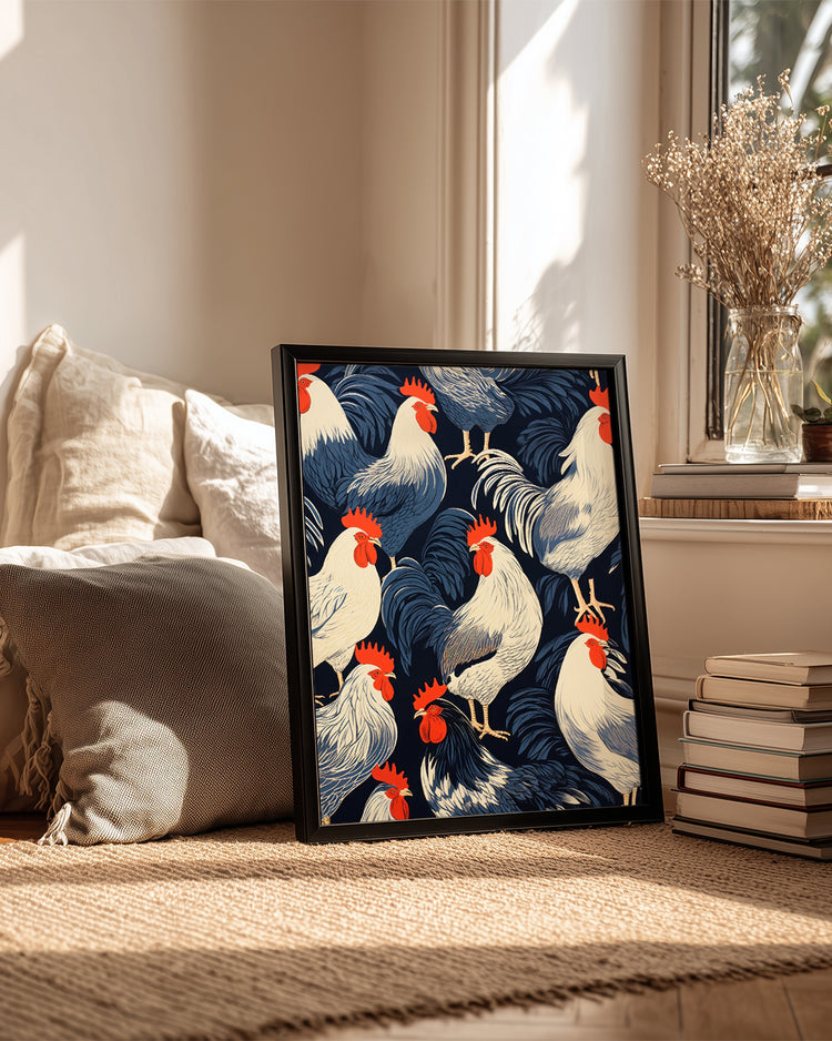 Rooster Poster Tablosu