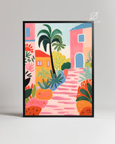 Rue Tropic Poster Tablosu