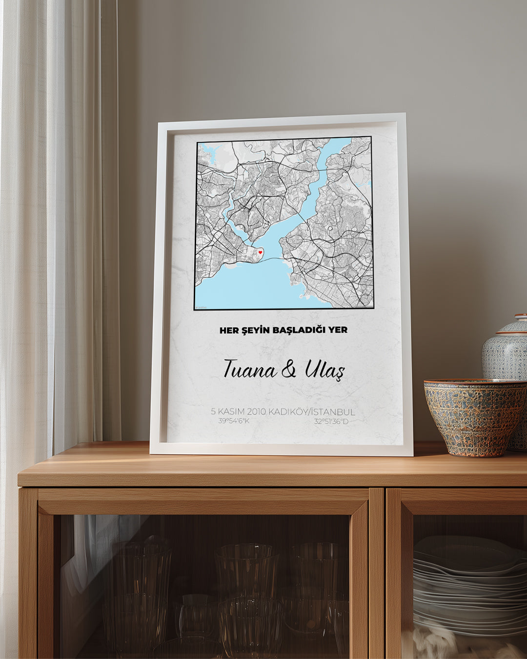 The Place Where I First Saw You Poster Painting (Square)