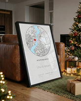 Seni İlk Gördüğüm Yer Poster Tablosu (Daire)