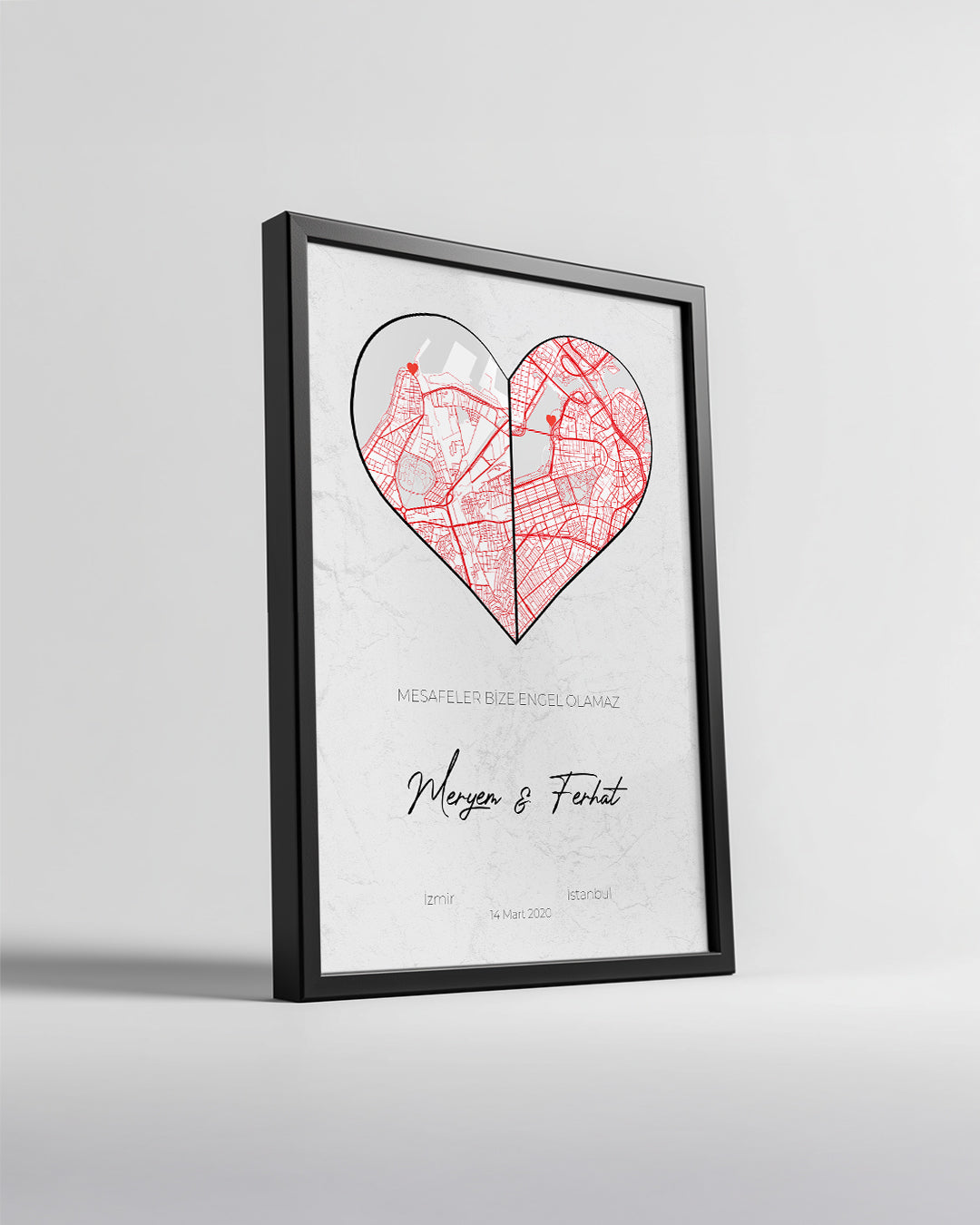 "Long Distance Relationship" Poster Table