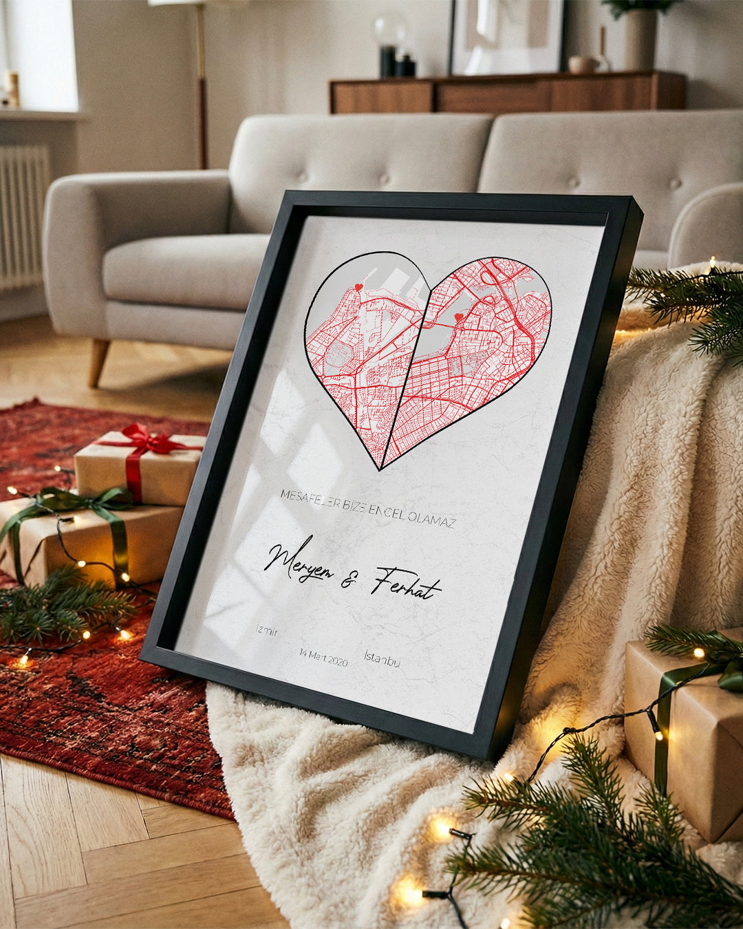 "Long Distance Relationship" Poster Table