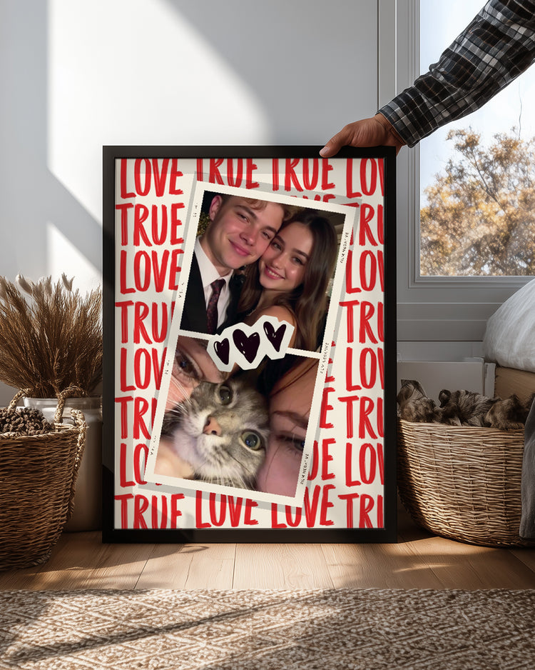 True Love Moments Poster Tablo
