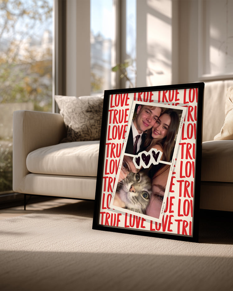 True Love Moments Poster Tablo