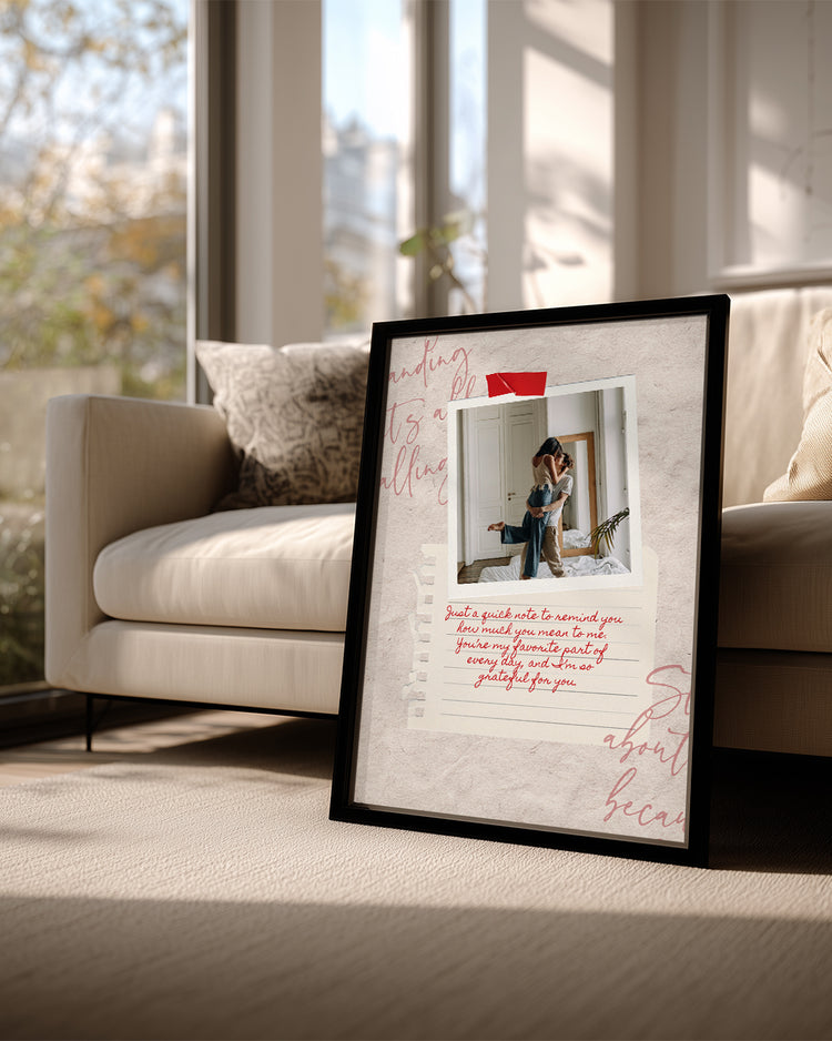 Her Gün Sen Poster Tablo