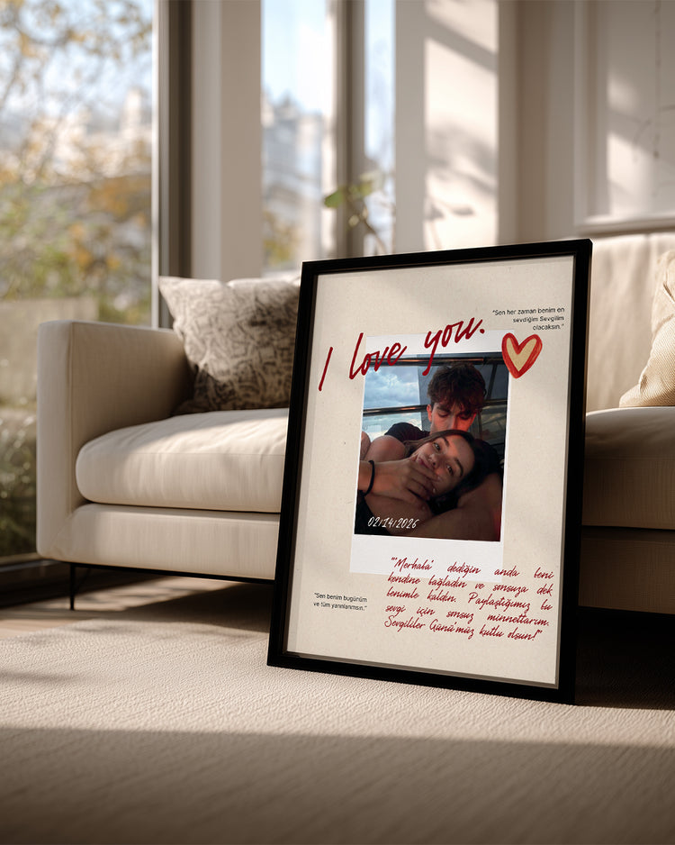 Sonsuz Sevgilim Poster Tablo