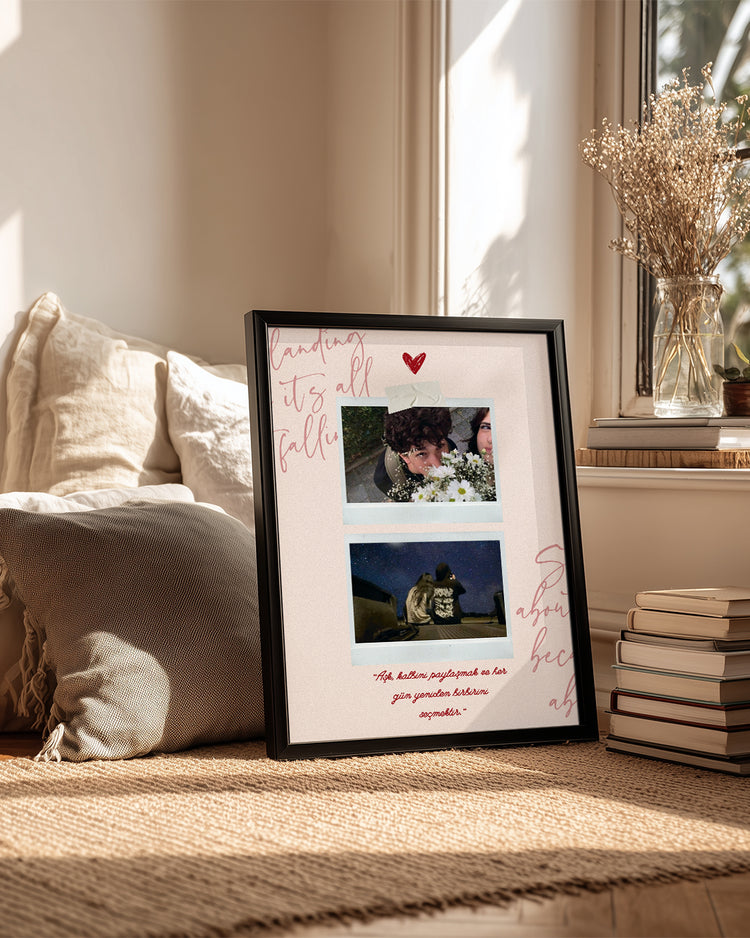 Aşk Bir Seçimdir Poster Tablo