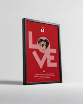 Love Story Poster Tablo