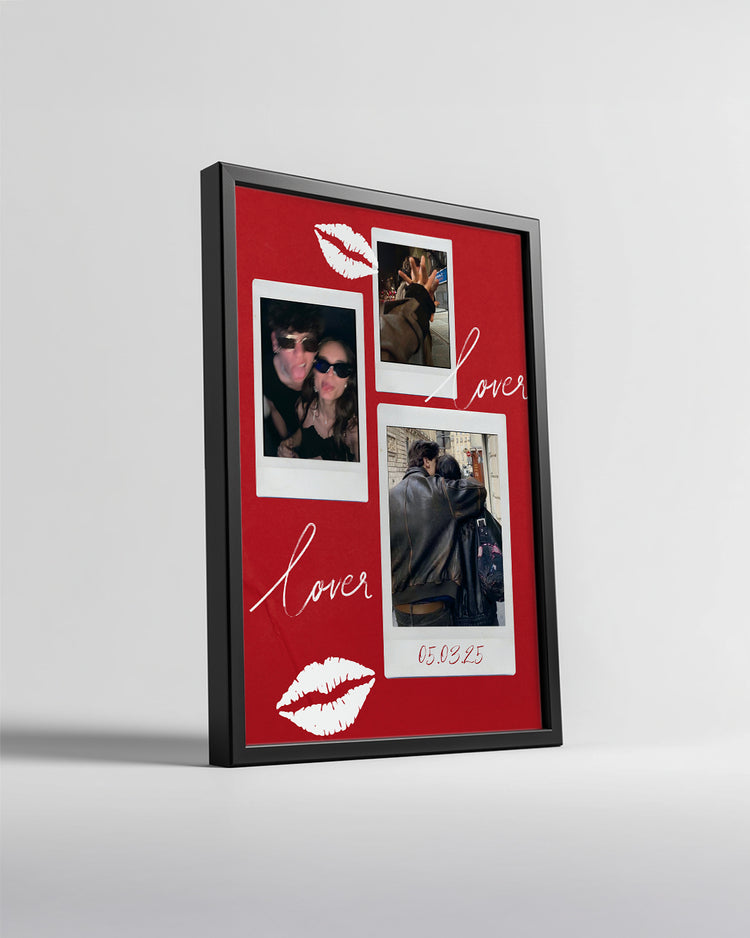 Aşkla Sarıl Poster Tablo