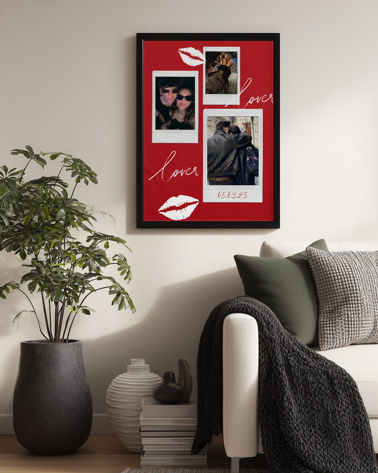 Aşkla Sarıl Poster Tablo