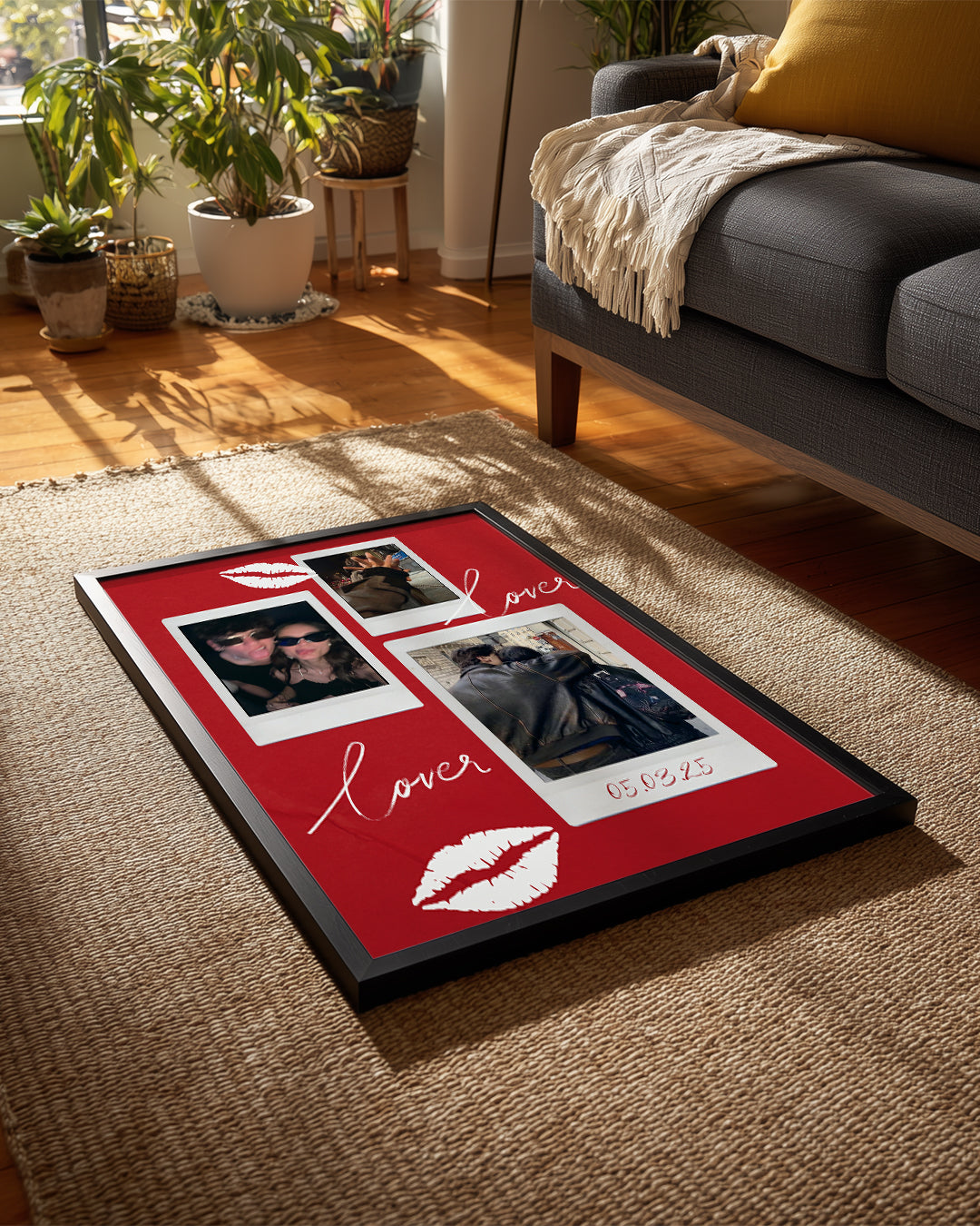 Aşkla Sarıl Poster Tablo