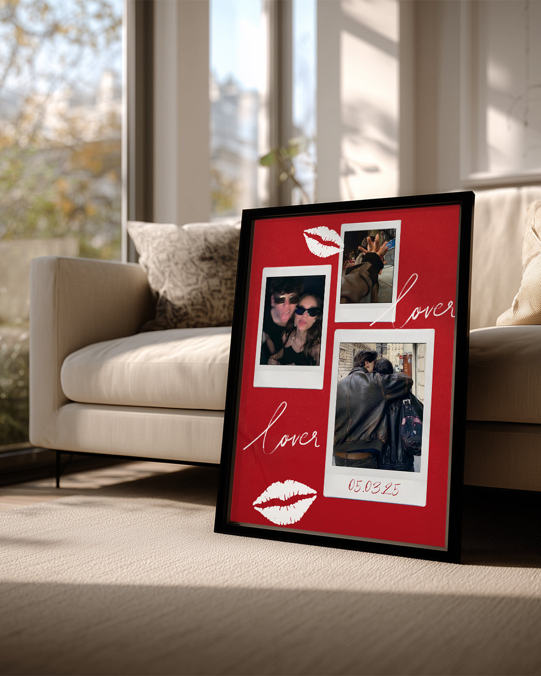 Aşkla Sarıl Poster Tablo