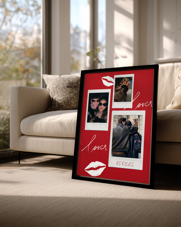 Aşkla Sarıl Poster Tablo