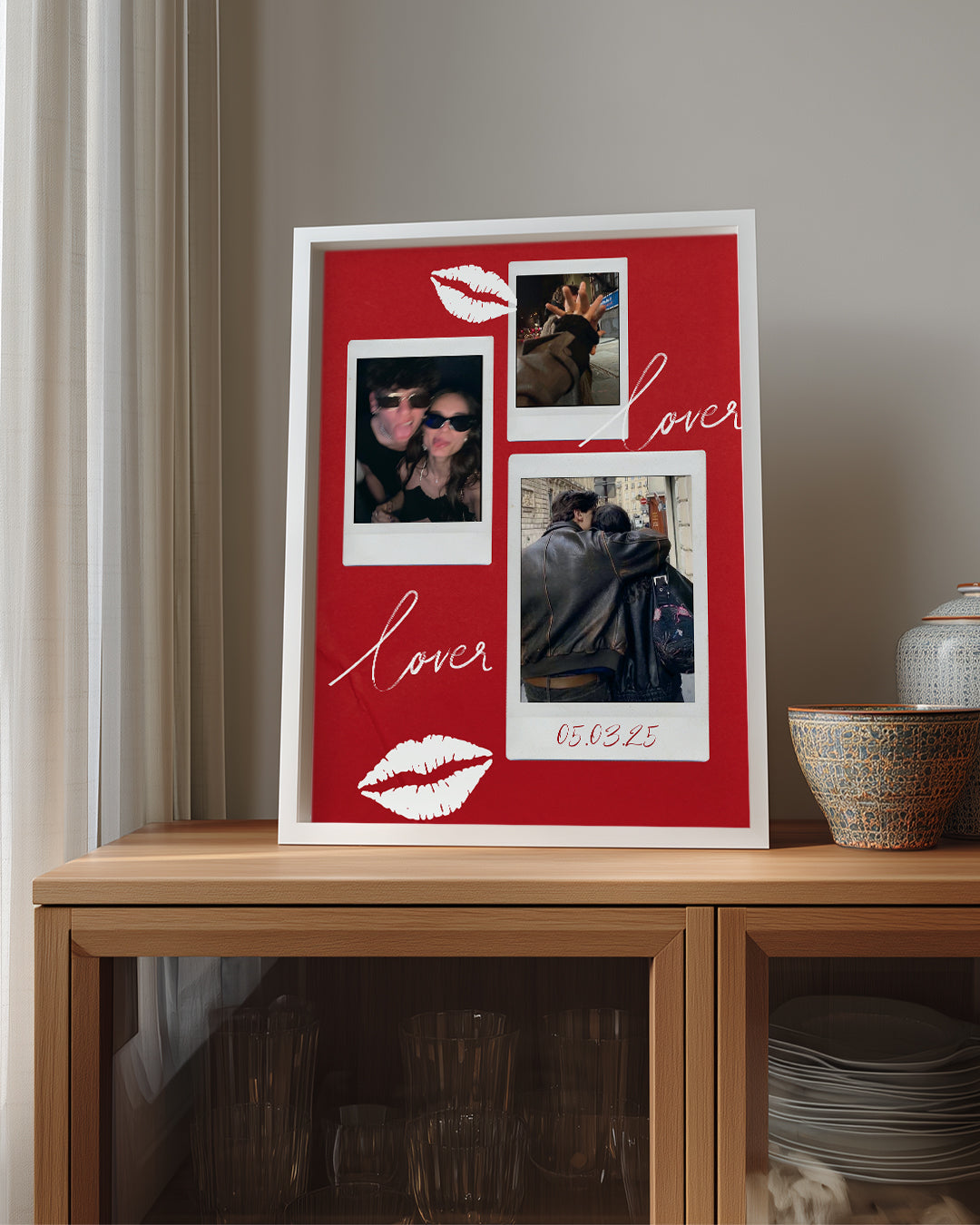 Aşkla Sarıl Poster Tablo