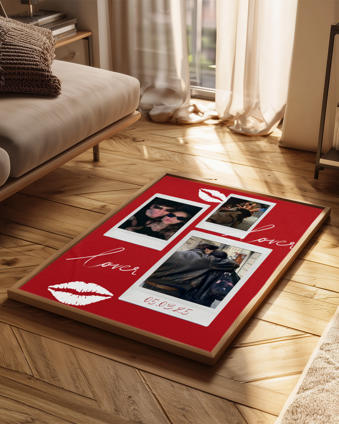 Aşkla Sarıl Poster Tablo