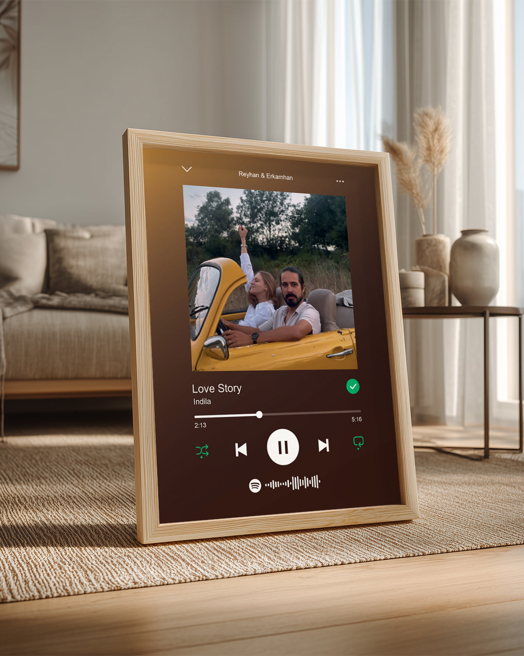 Spotify Poster Table