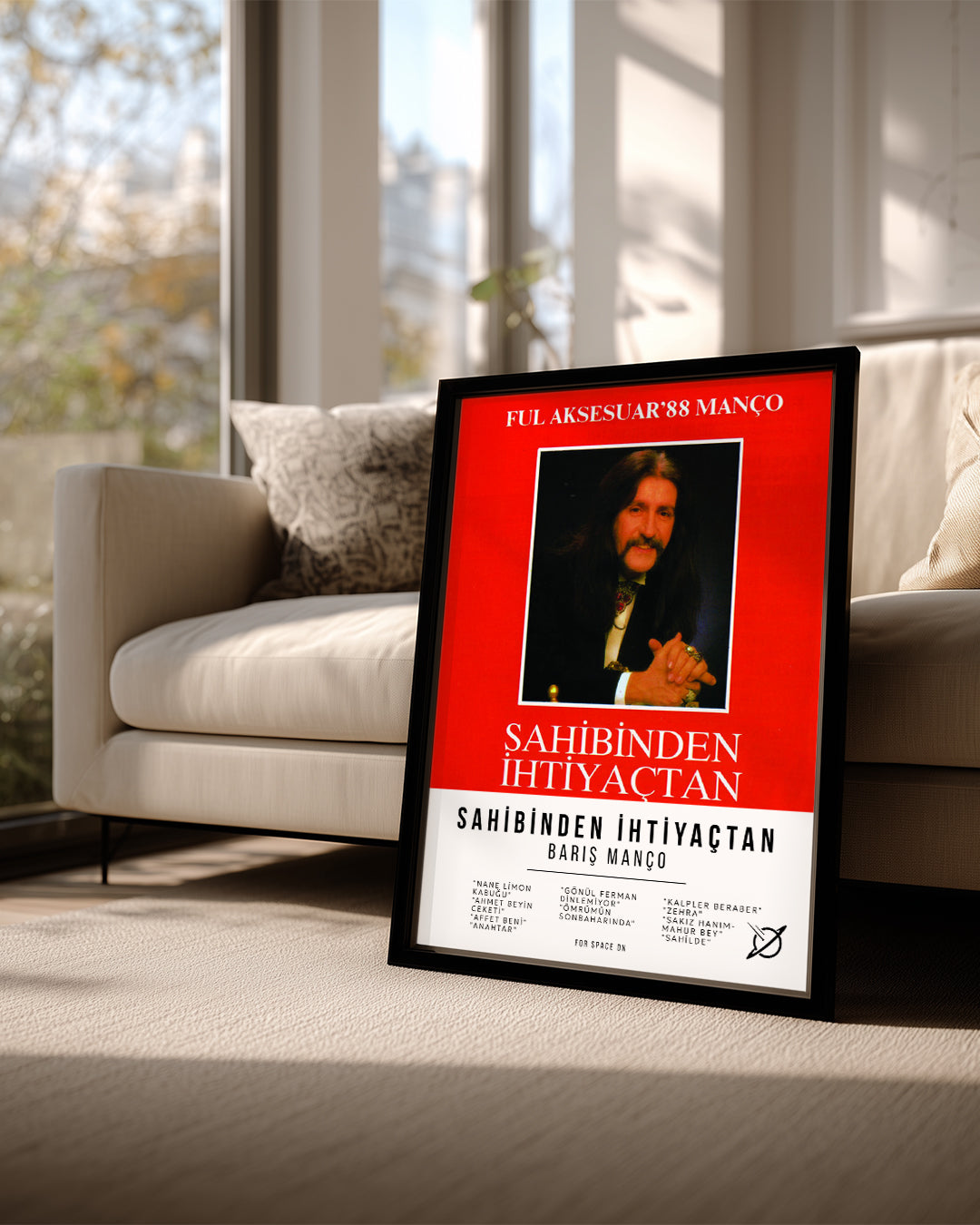 Sahibinden İhtiyaçtan - Barış Manço Poster Tablosu