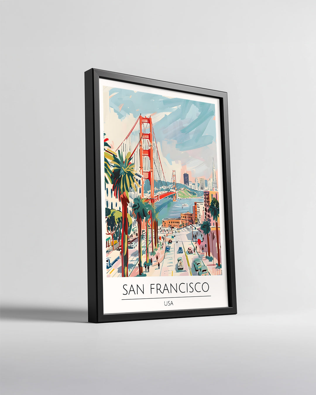 San Francisco ABD Poster Tablosu