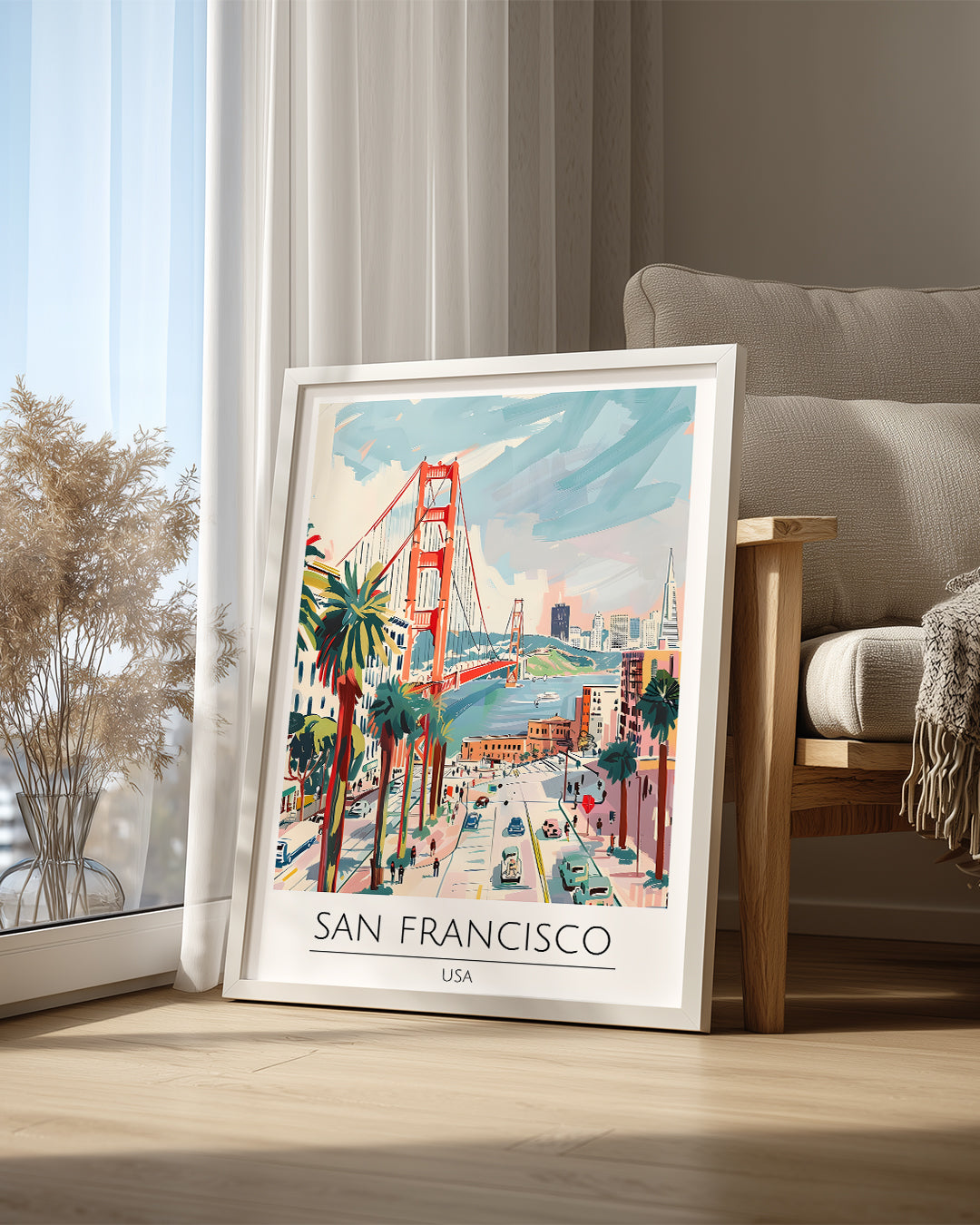 San Francisco ABD Poster Tablosu