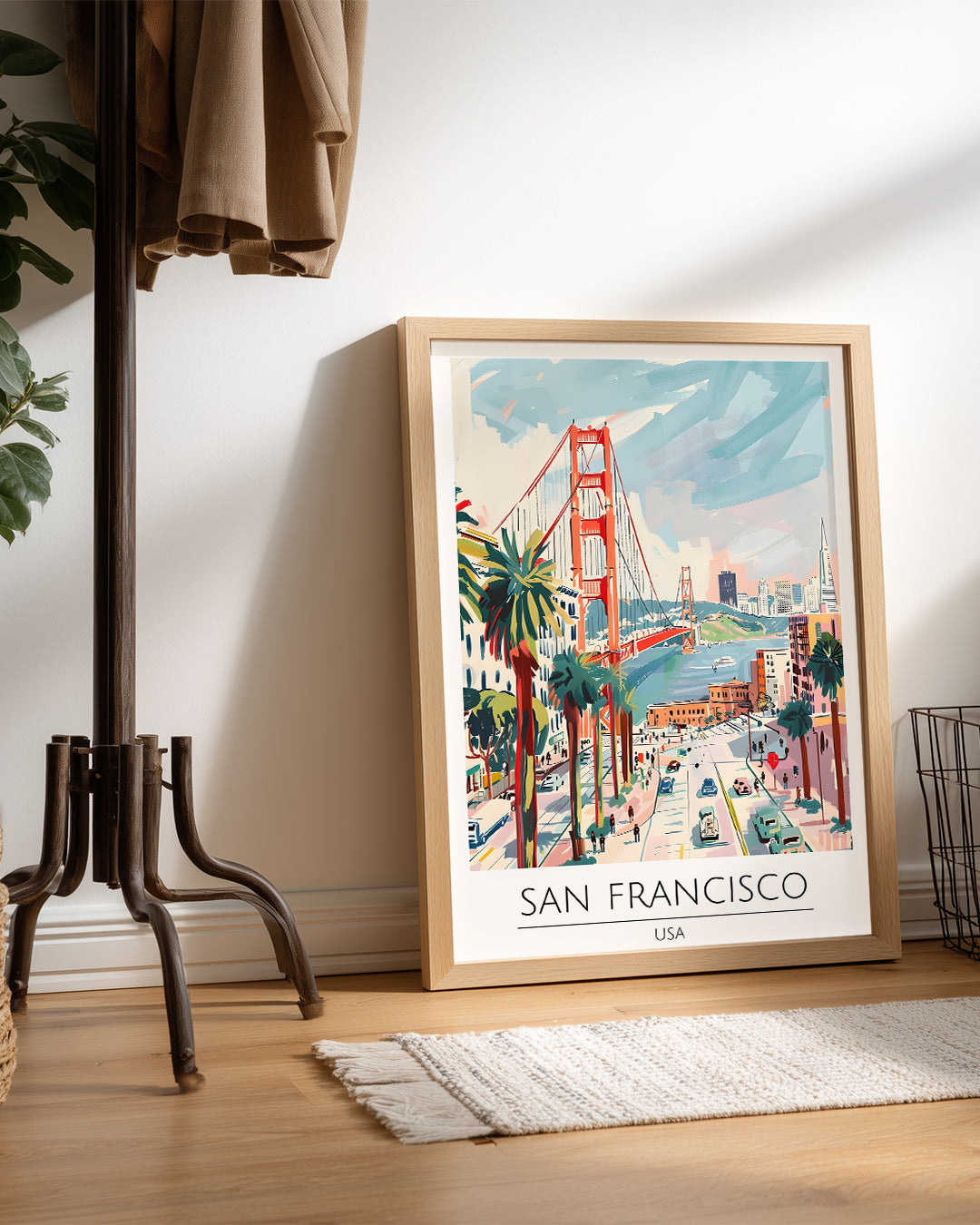 San Francisco ABD Poster Tablosu