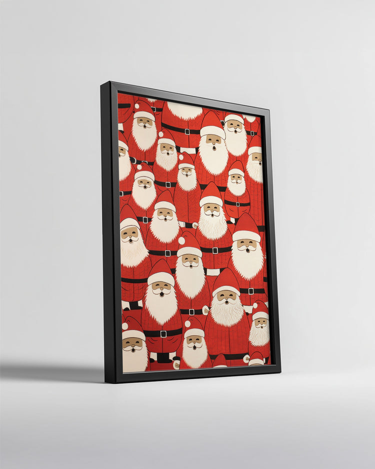 Santa Army Poster Tablosu