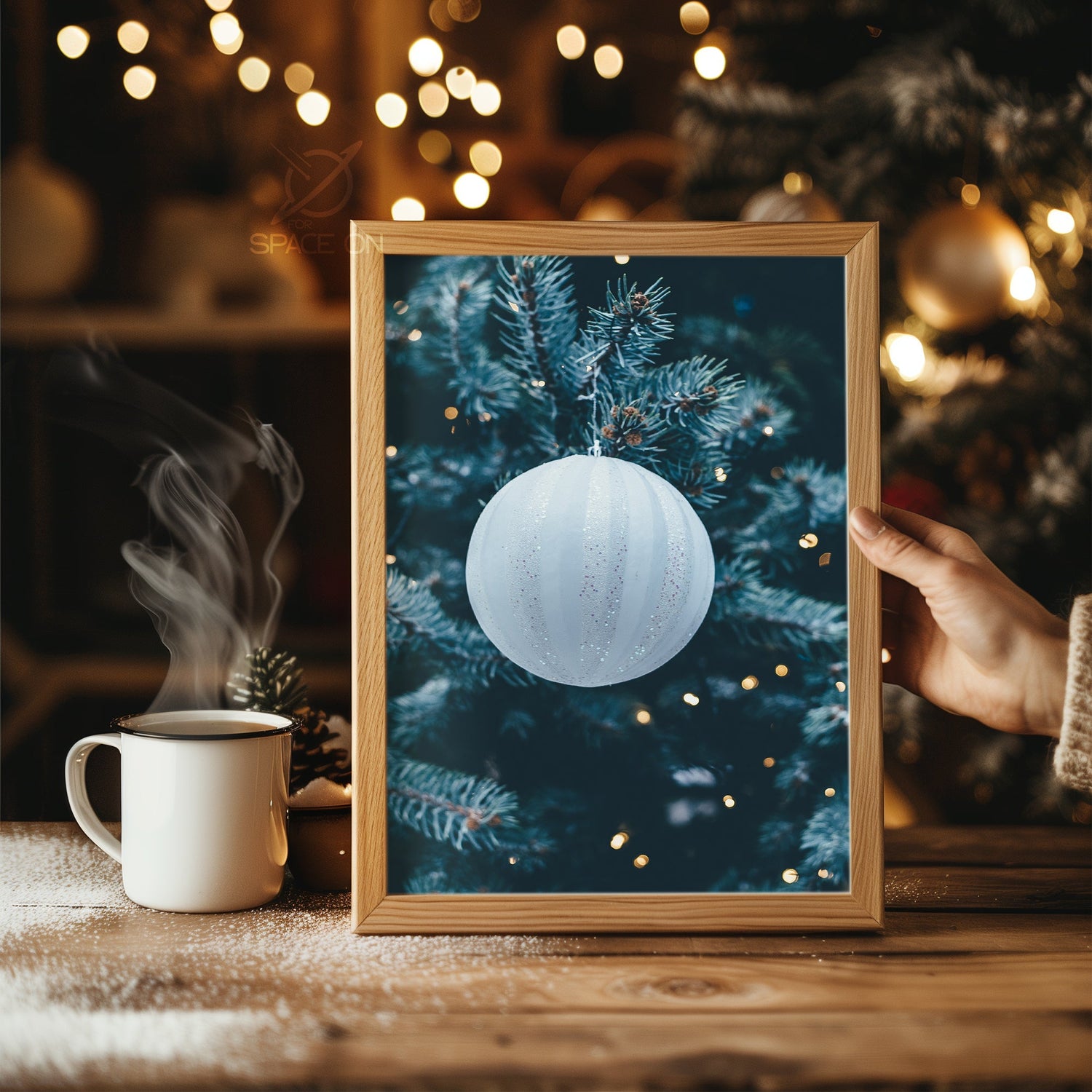 Santa Magical Journey Poster Tablosu