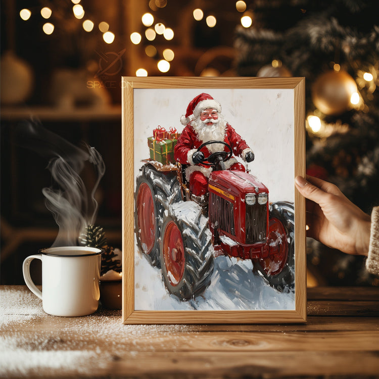 Scandinavian Christmas Tree Poster Tablosu