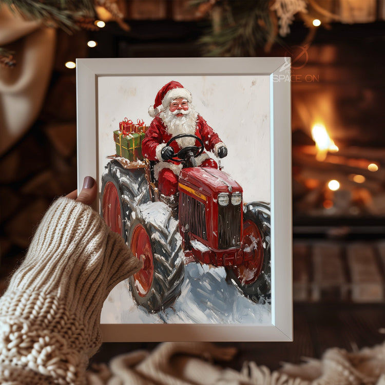 Scandinavian Christmas Tree Poster Tablosu